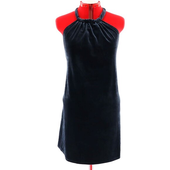 Bishop + Young Talia Velvet Dress Womens L Black Night Out LBD Party Cruise NWT - Picture 2 of 11